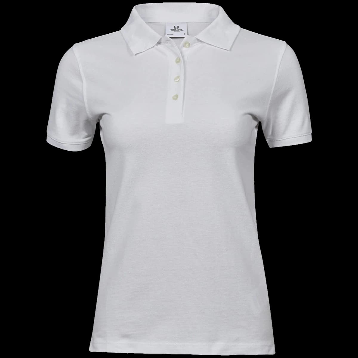 Tee Jays Ladies Heavy Cotton Piqué Polo Shirt — front