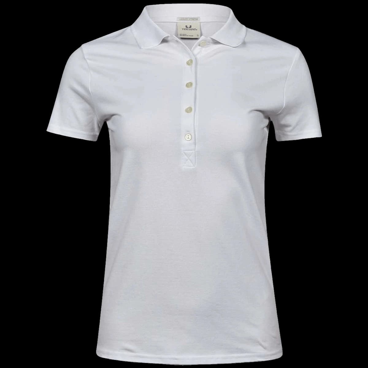 Tee Jays Ladies Luxury Stretch Polo Shirt — front