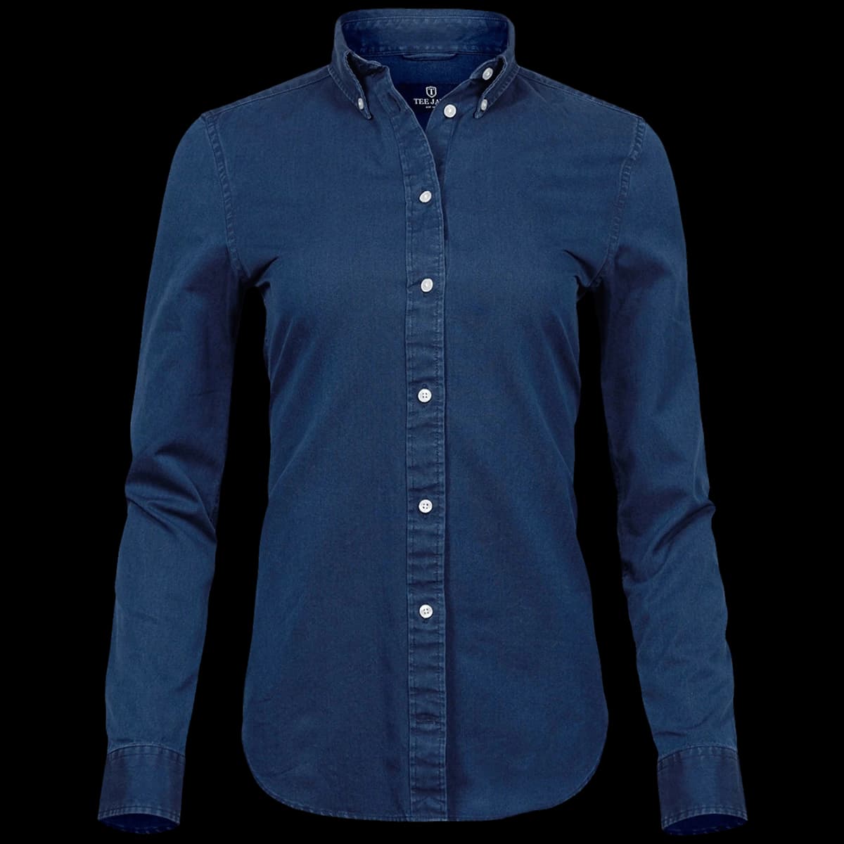 Tee Jays Ladies Long Sleeve Casual Twill Shirt — front