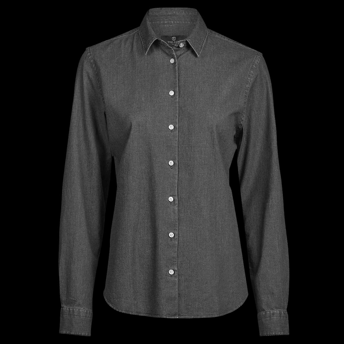 Tee Jays Ladies Denim Shirt — front