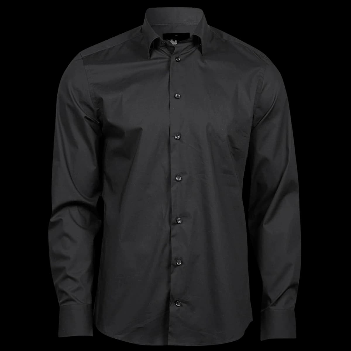 Tee Jays Luxury Stretch Long Sleeve Shirt — front