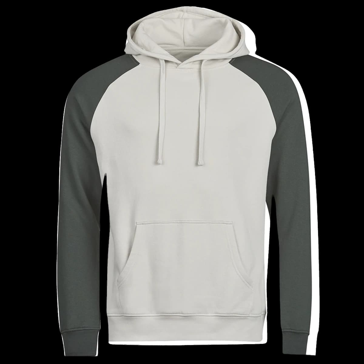 Tee Jays Unlabeled Two-Tone Hooded Sweatshirt — front