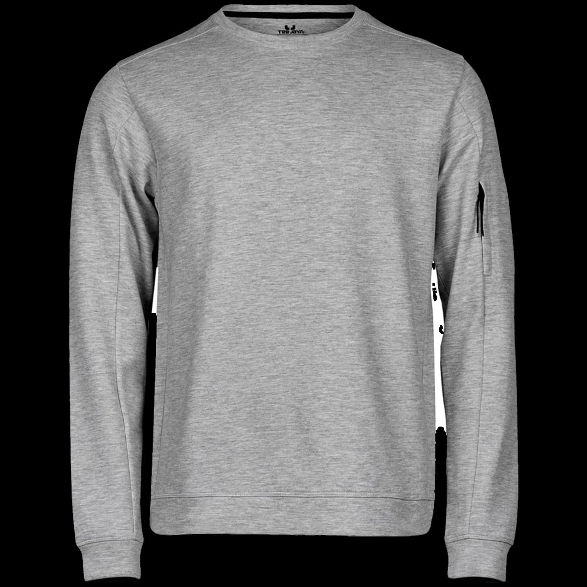 Tee Jays Athletic Crew Neck Sweatshirt — front