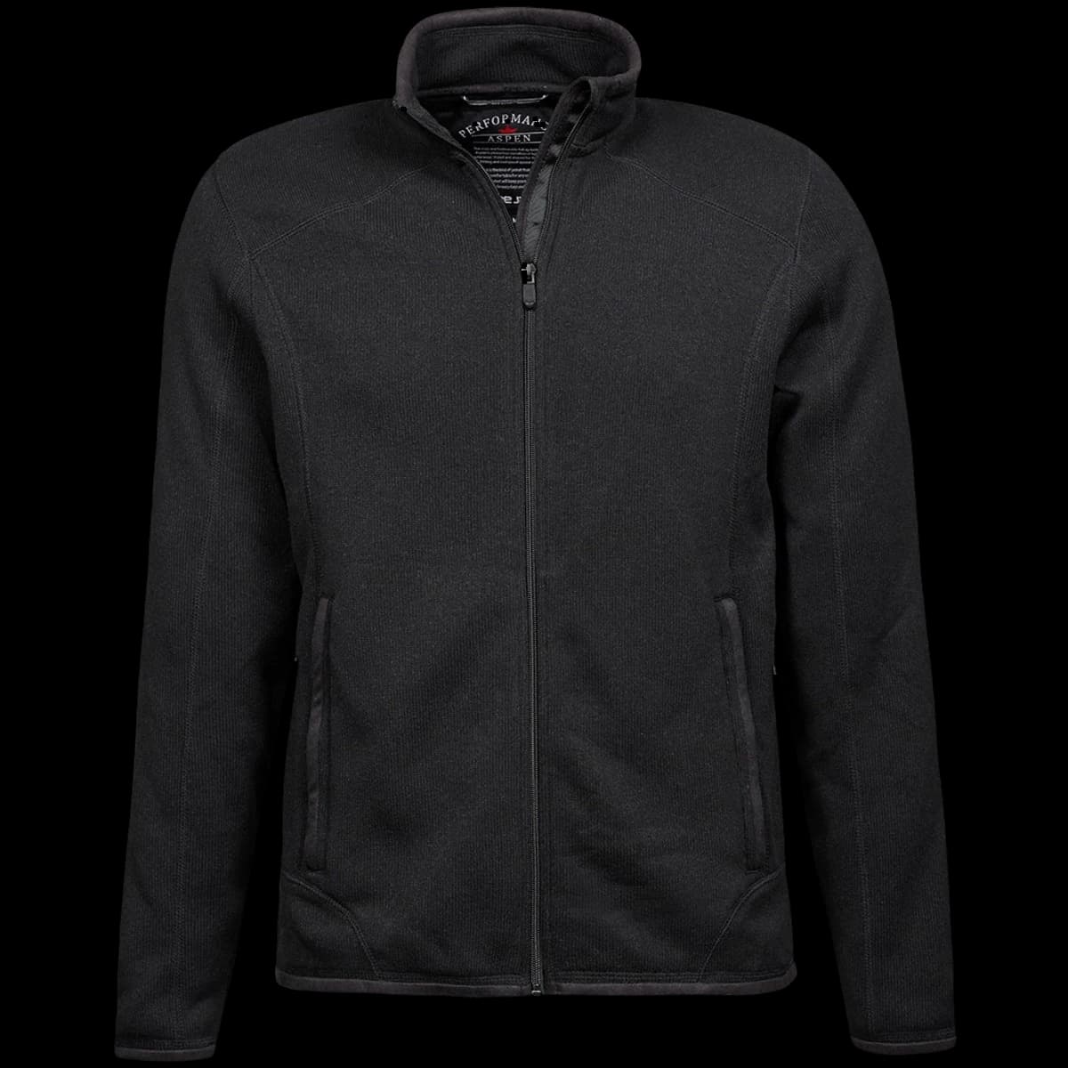 Tee Jays Knitted Outdoor Fleece Jacket — front