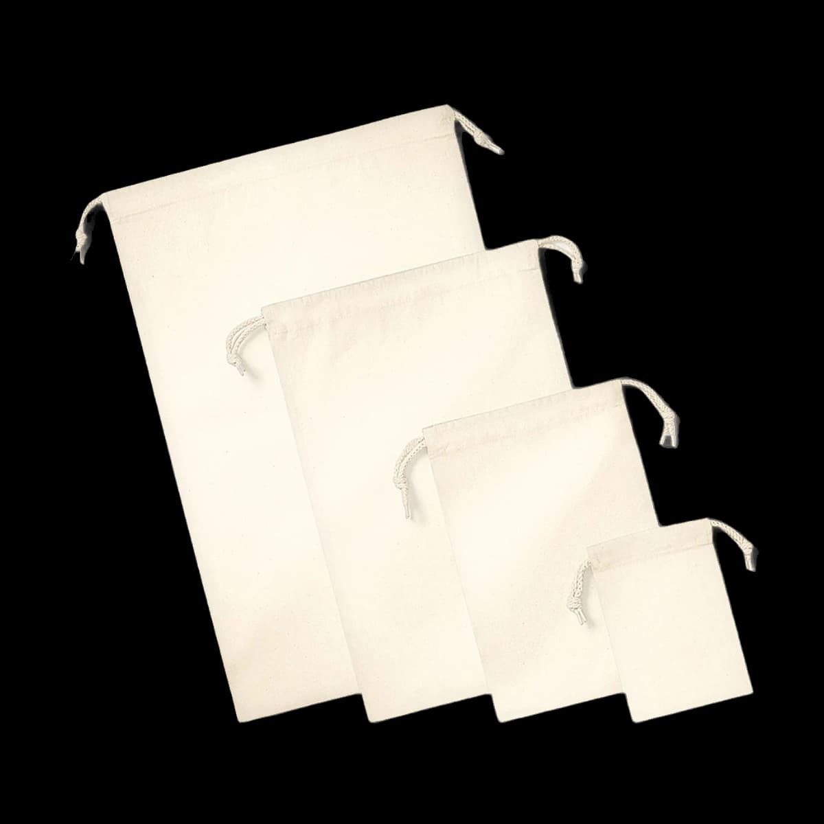 Westford Mill Organic Premium Cotton Stuff Bag — front