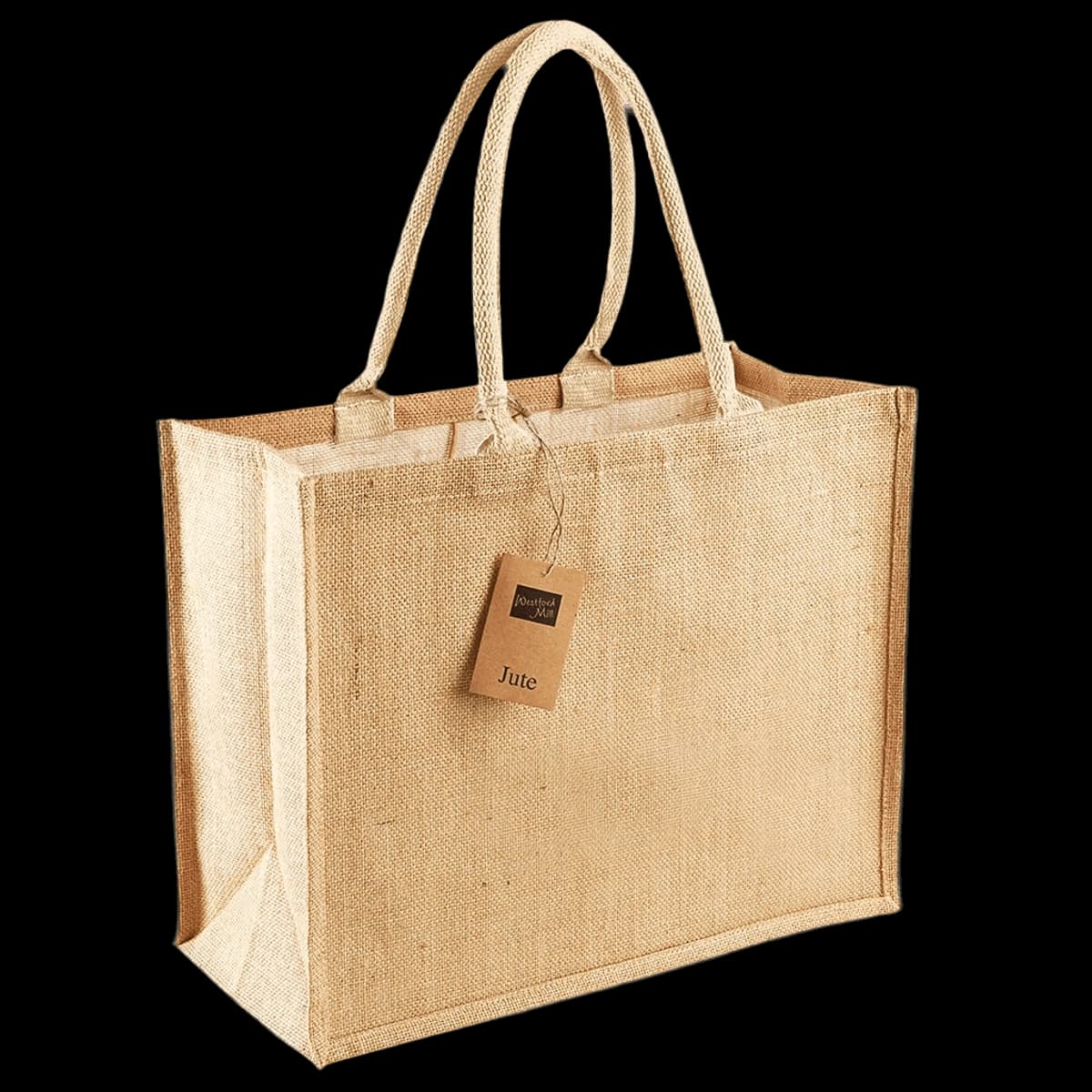 Westford Mill Jute Classic Shopper — front