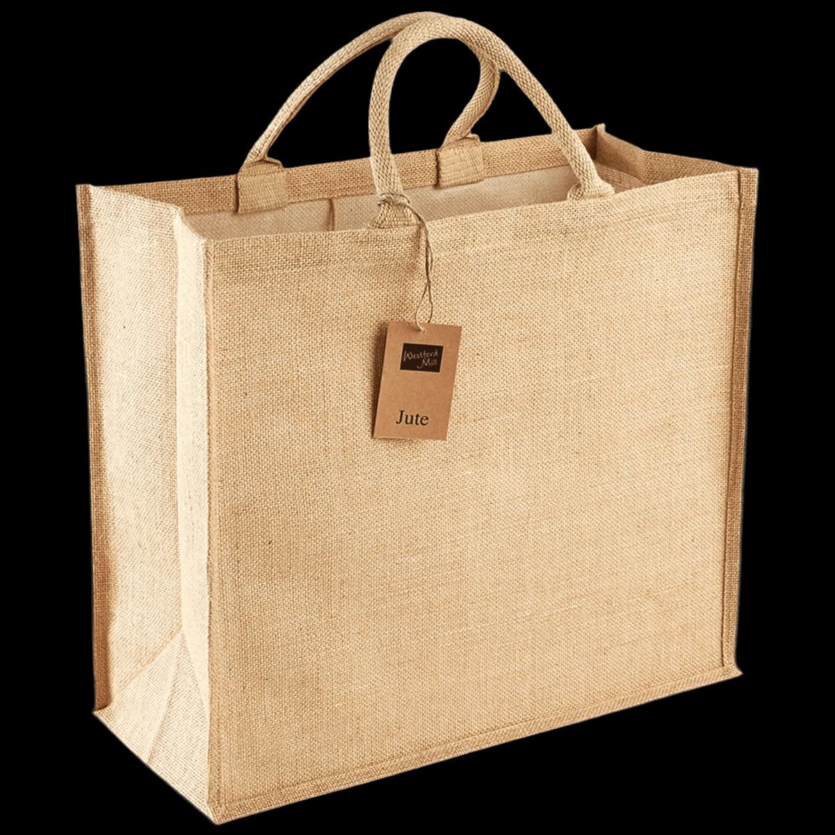 Westford Mill Jute Jumbo Shopper — front