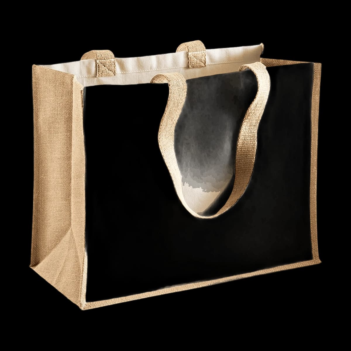 Westford Mill Printers Jute Classic Shopper — front