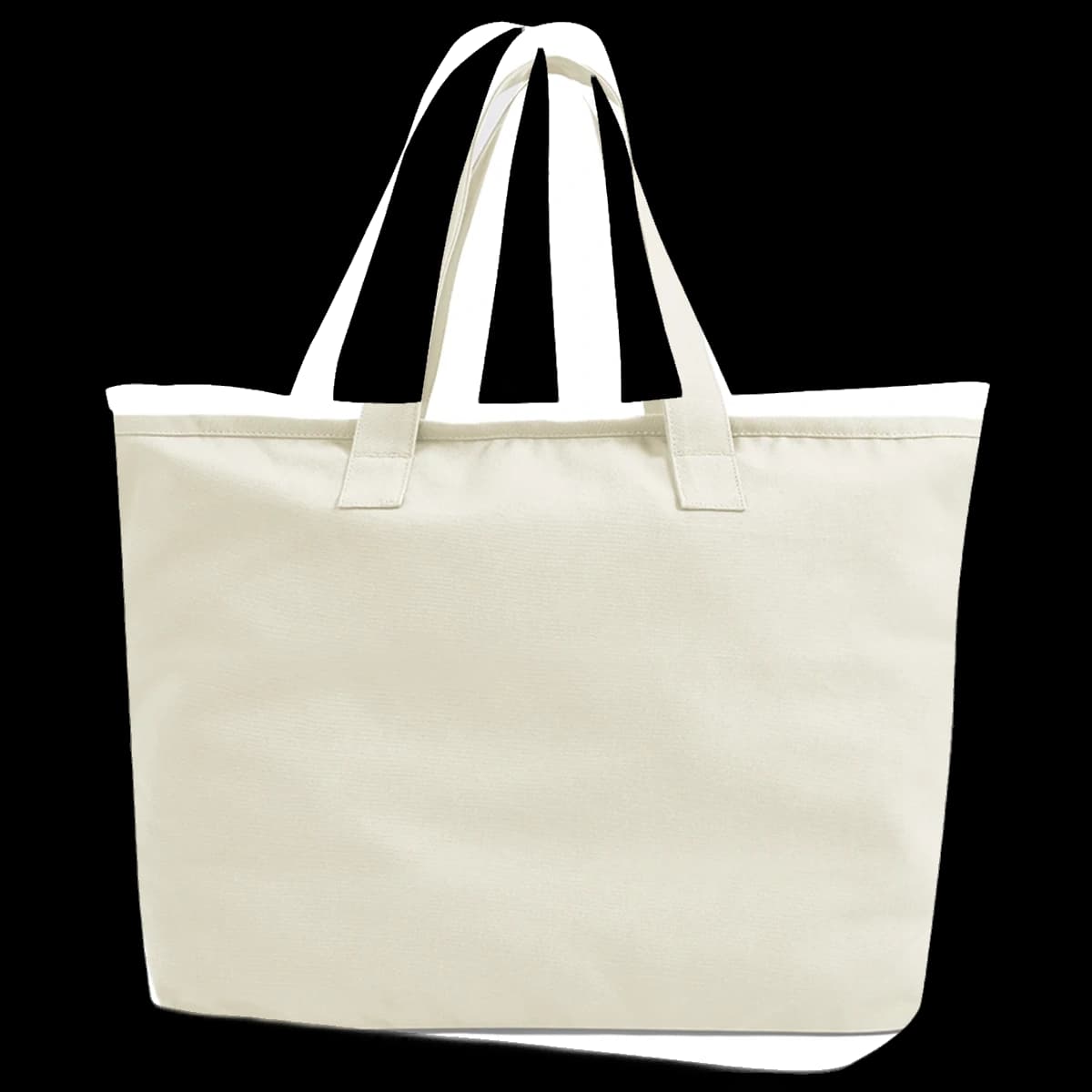 Westford Mill Oversized Heavy Duty Canvas Tote Bag — front