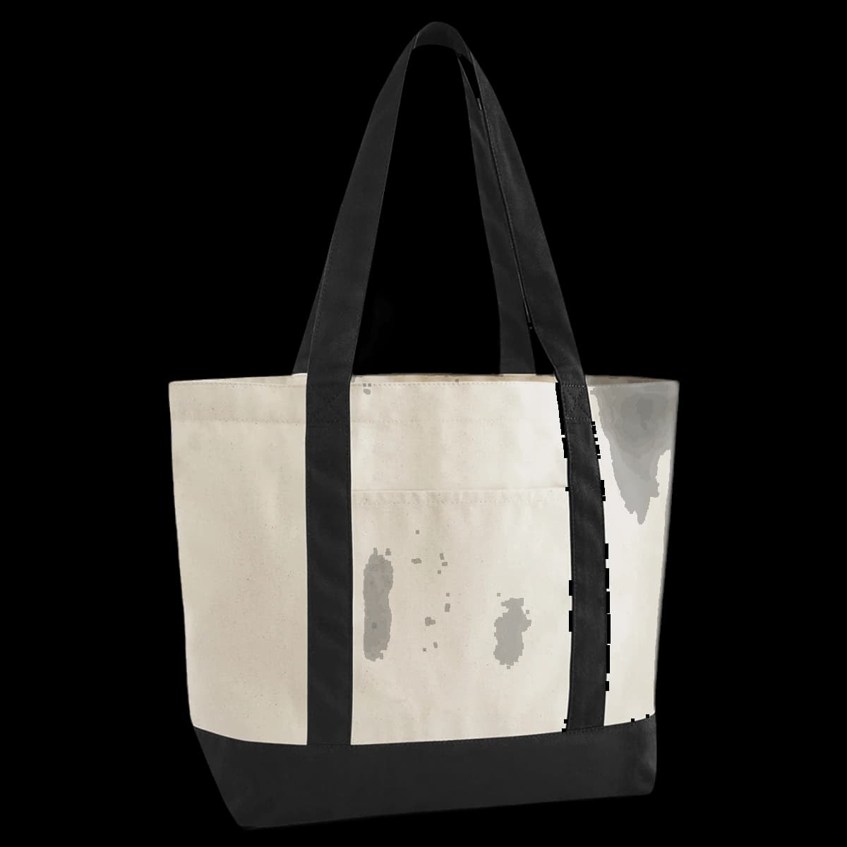 Westford Mill EarthAware® Organic Varsity Shopper — front