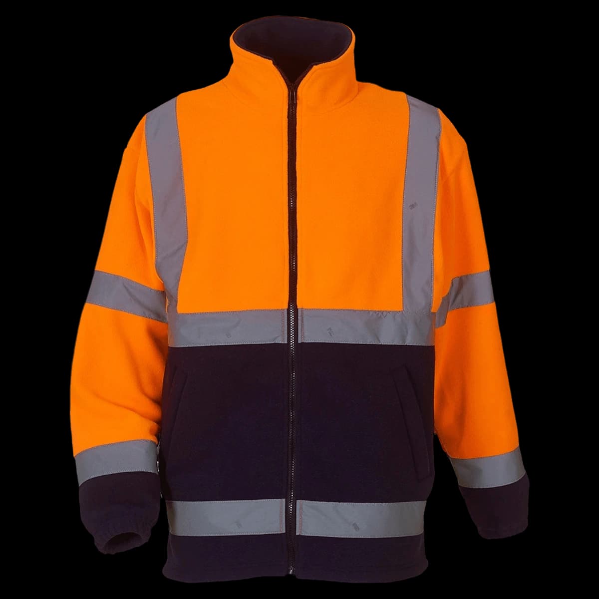 Yoko Hi-Vis Heavyweight Fleece Jacket — front