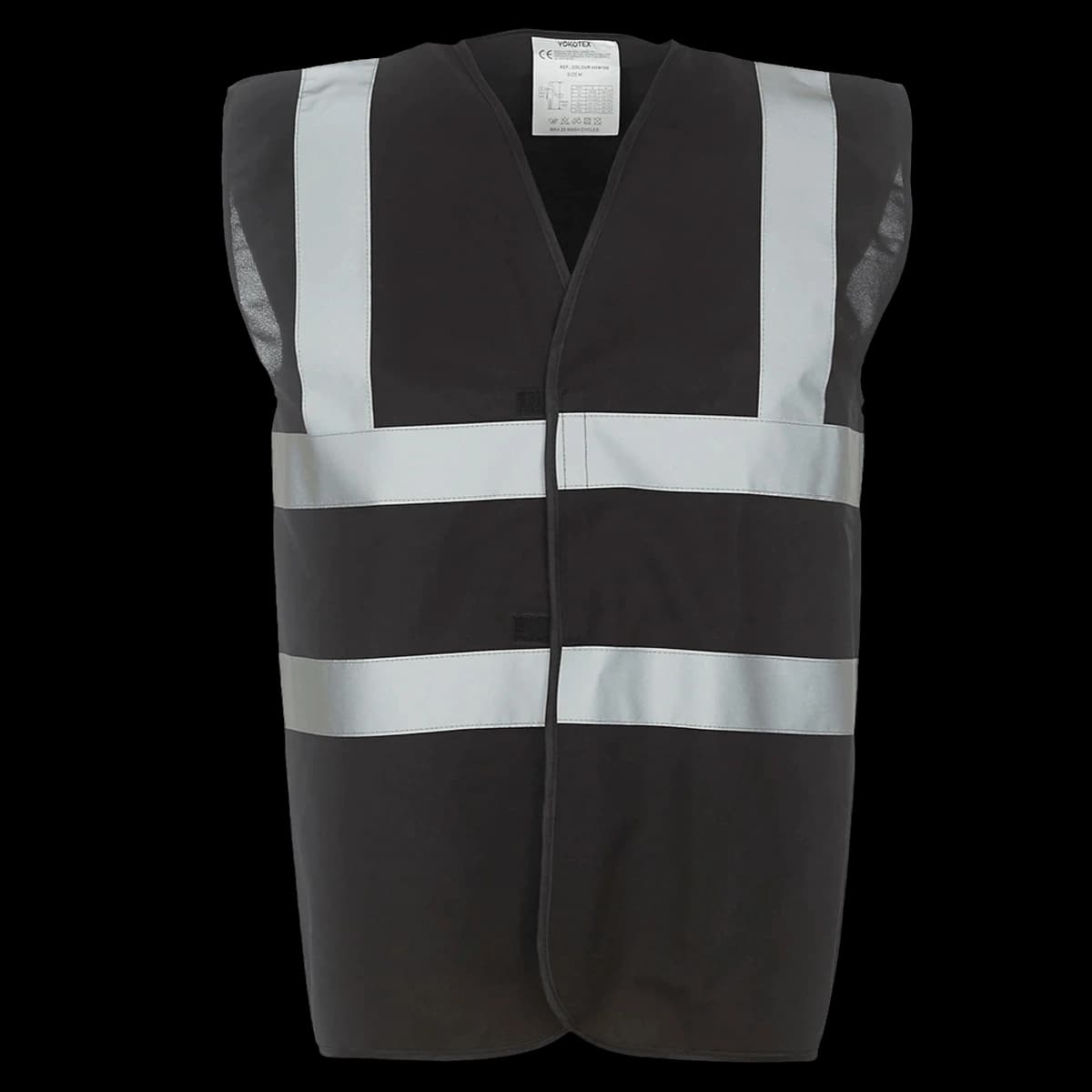 Yoko Hi-Vis Two Band and Braces Waistcoat — front