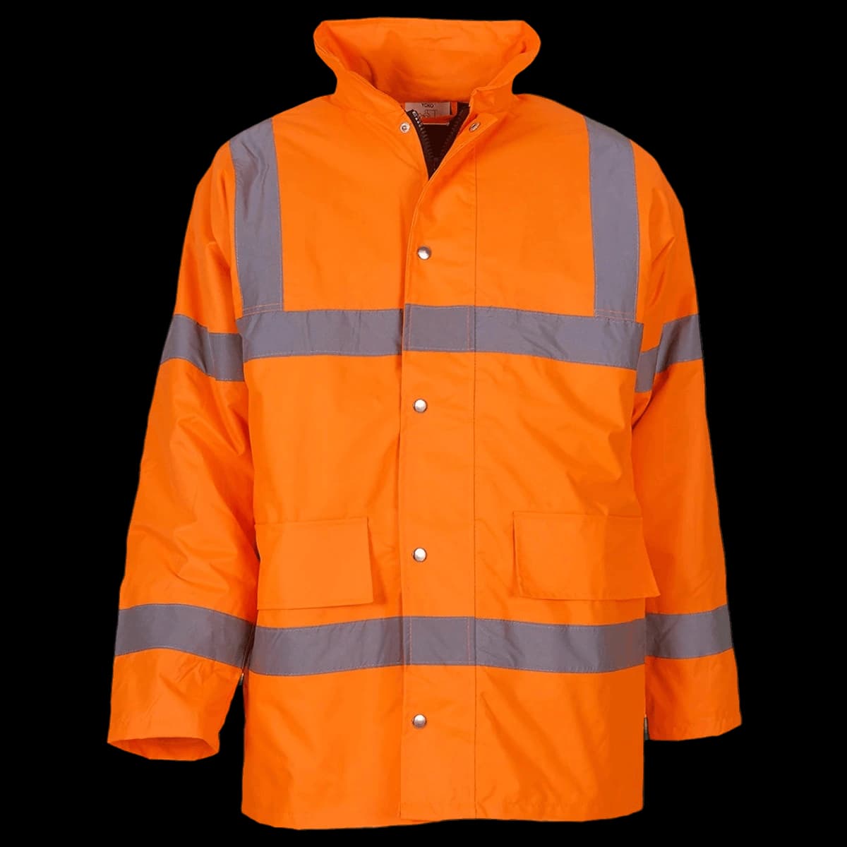 Yoko Hi-Vis Classic Motorway Jacket — front