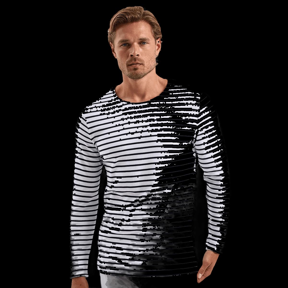 Men's Marinière coastal long sleeve tee