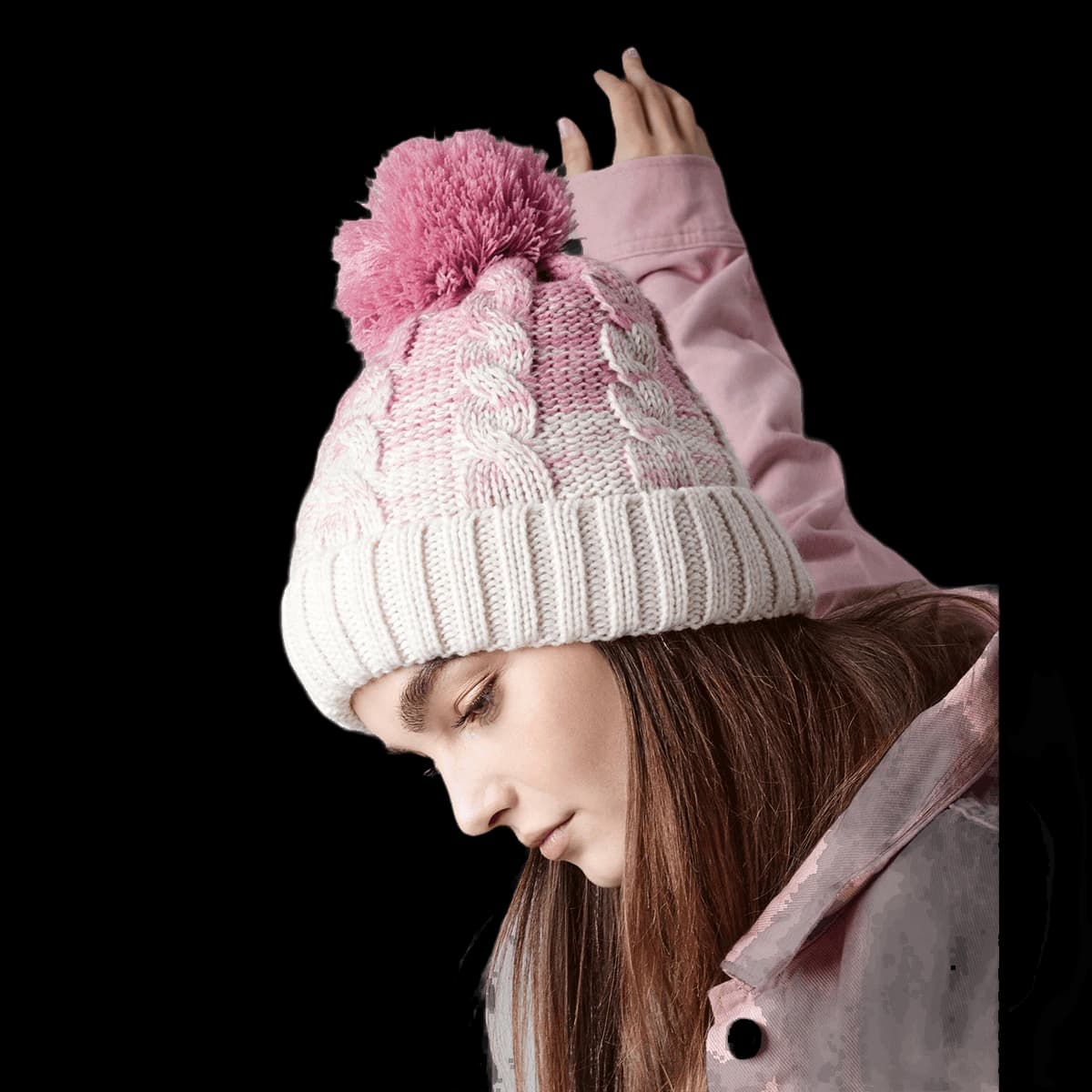 Ombré beanie