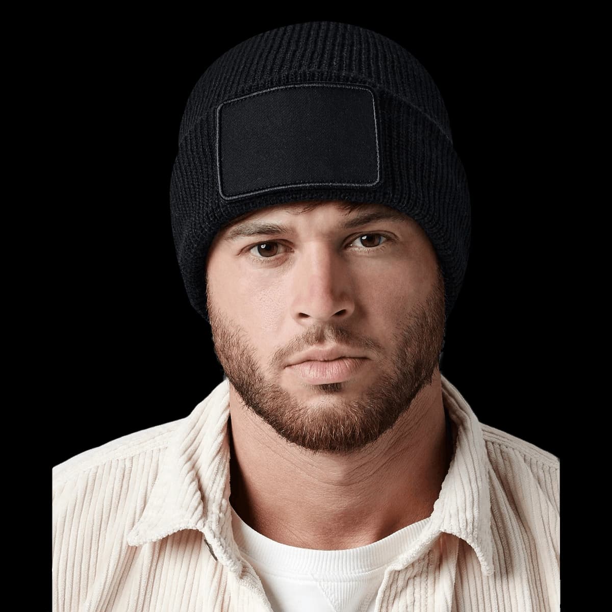 Removable patch Thinsulate™ beanie