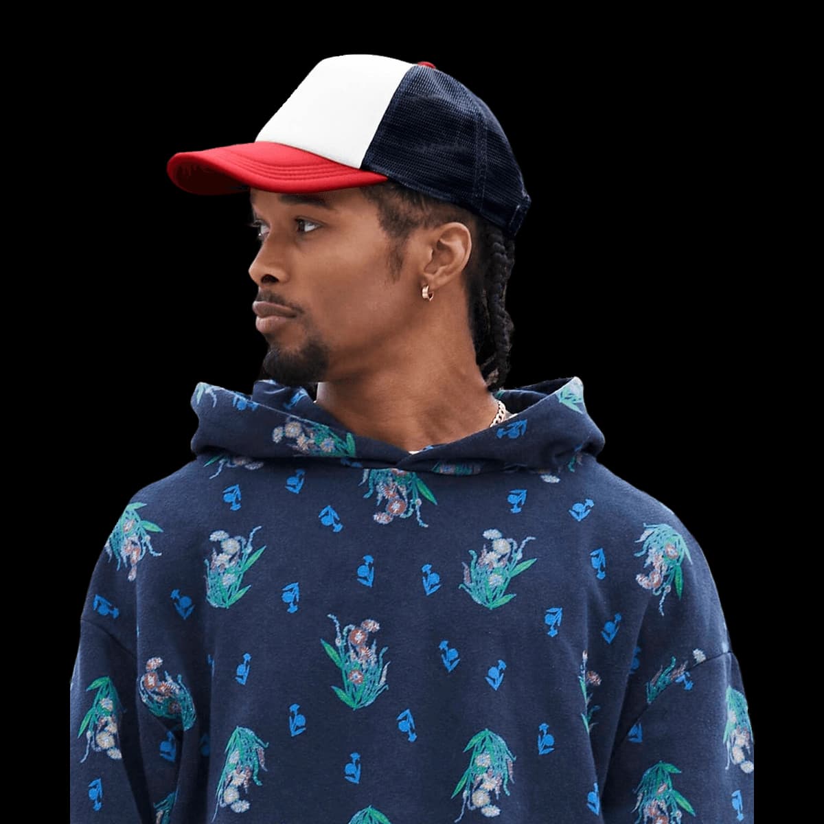Retro 5-panel trucker