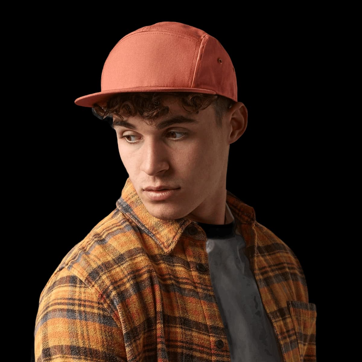 Canvas 5-panel camper cap