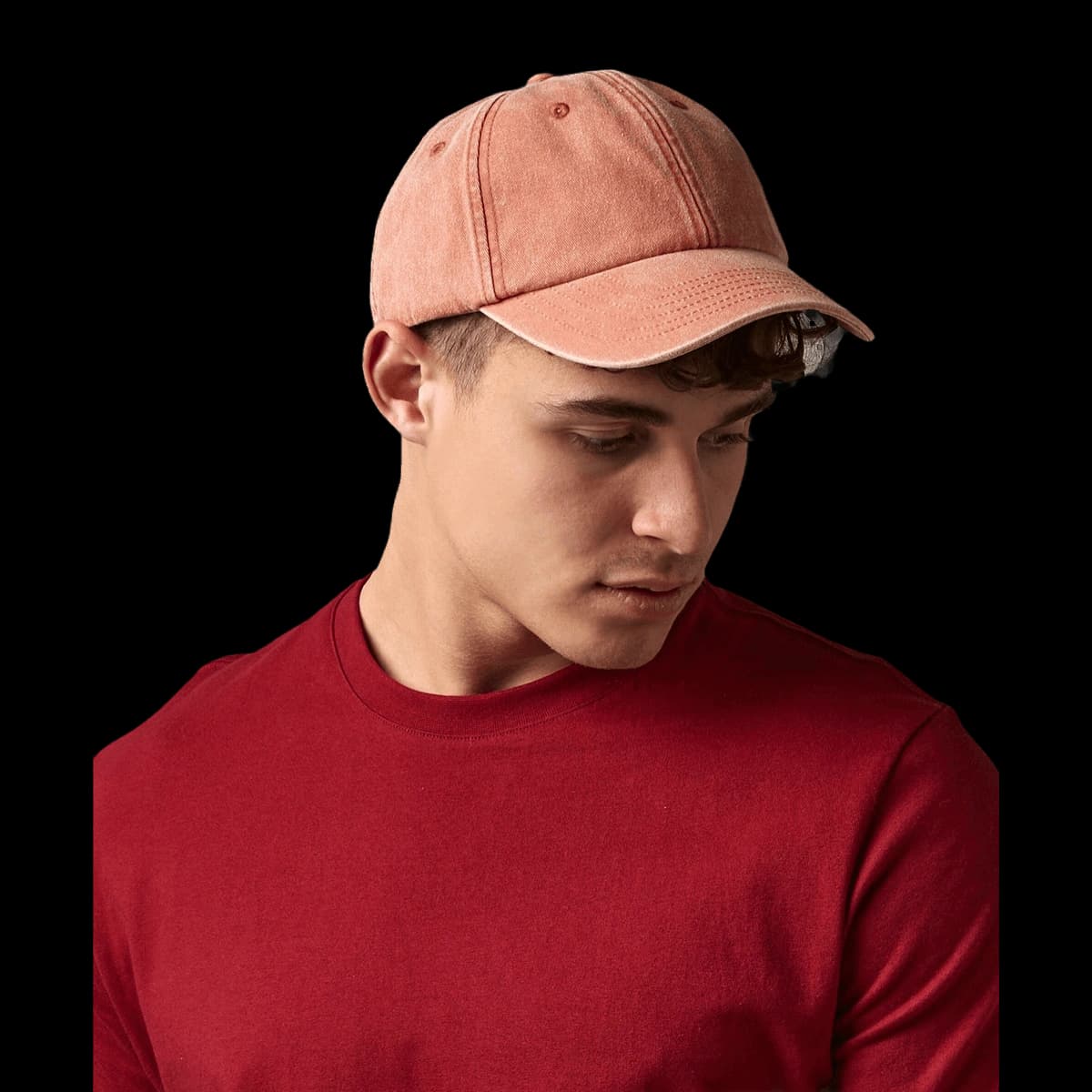 Low-profile vintage cap