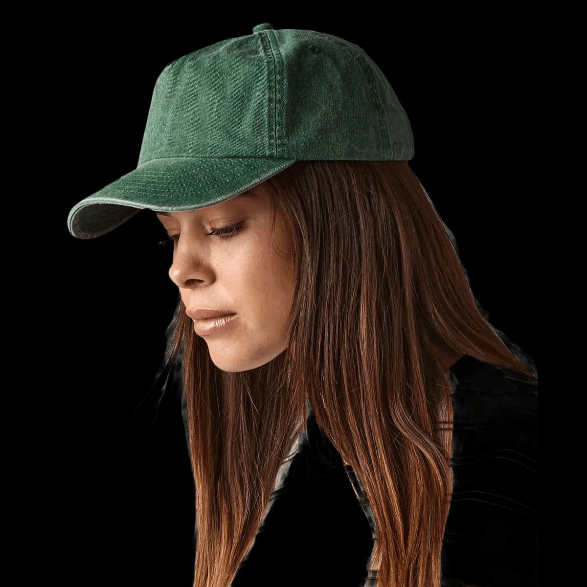 Relaxed 5-panel vintage cap