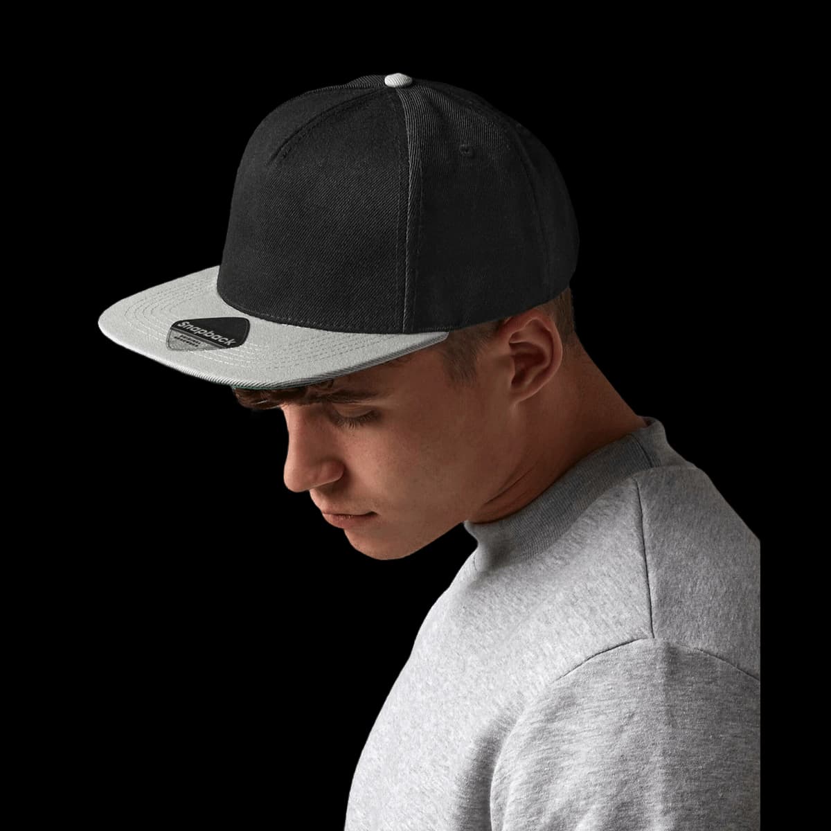 Original flat peak snapback