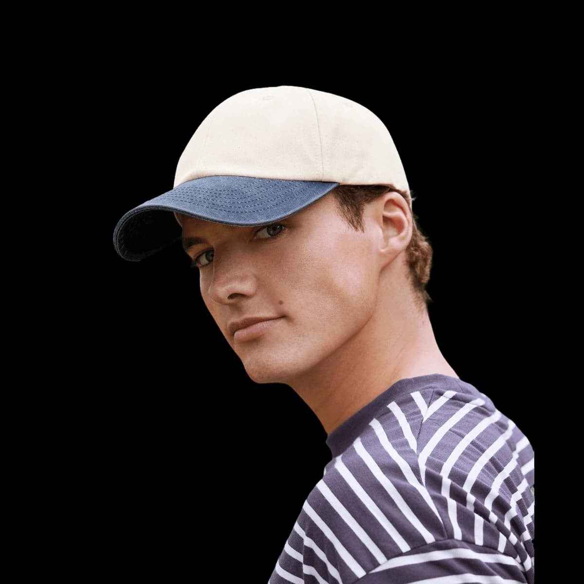 Contrast peak low-profile vintage cap