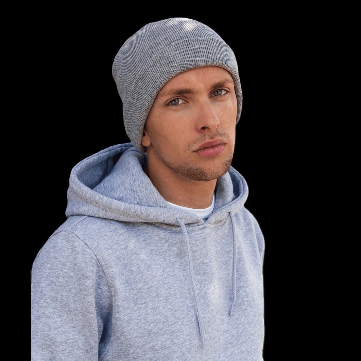 Heavy knit beanie