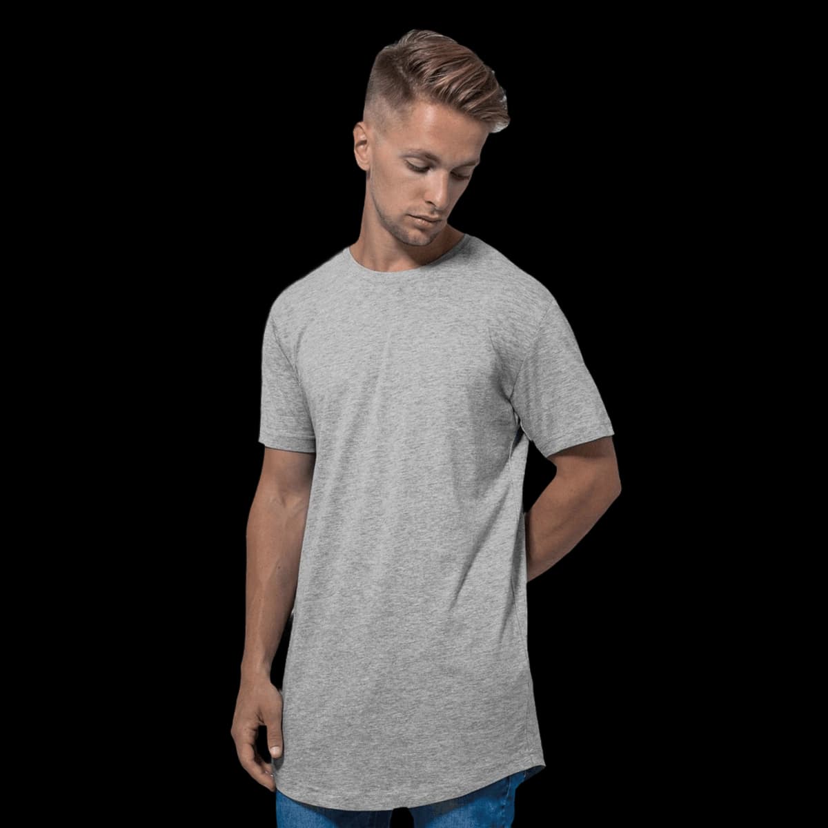 Shaped long tee