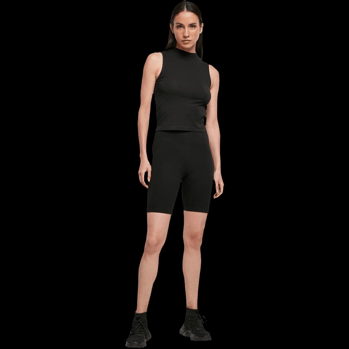 Women's high waist cycle shorts