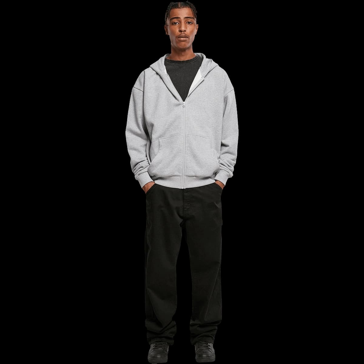 Ultra heavy zip hoodie