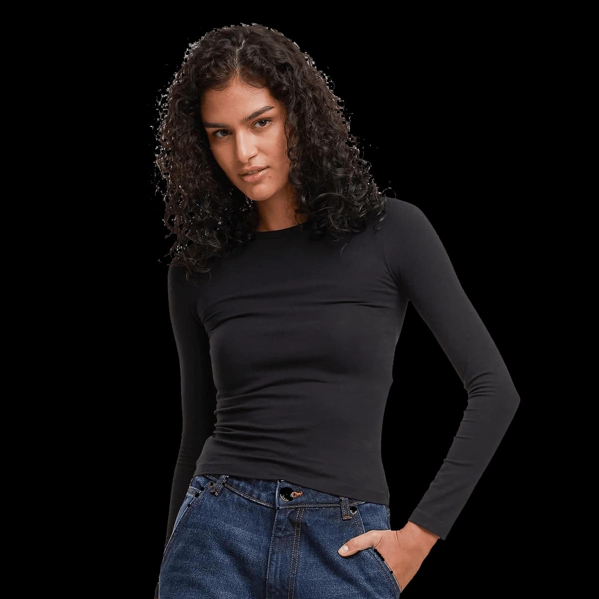 Women’s ultra slim long sleeve