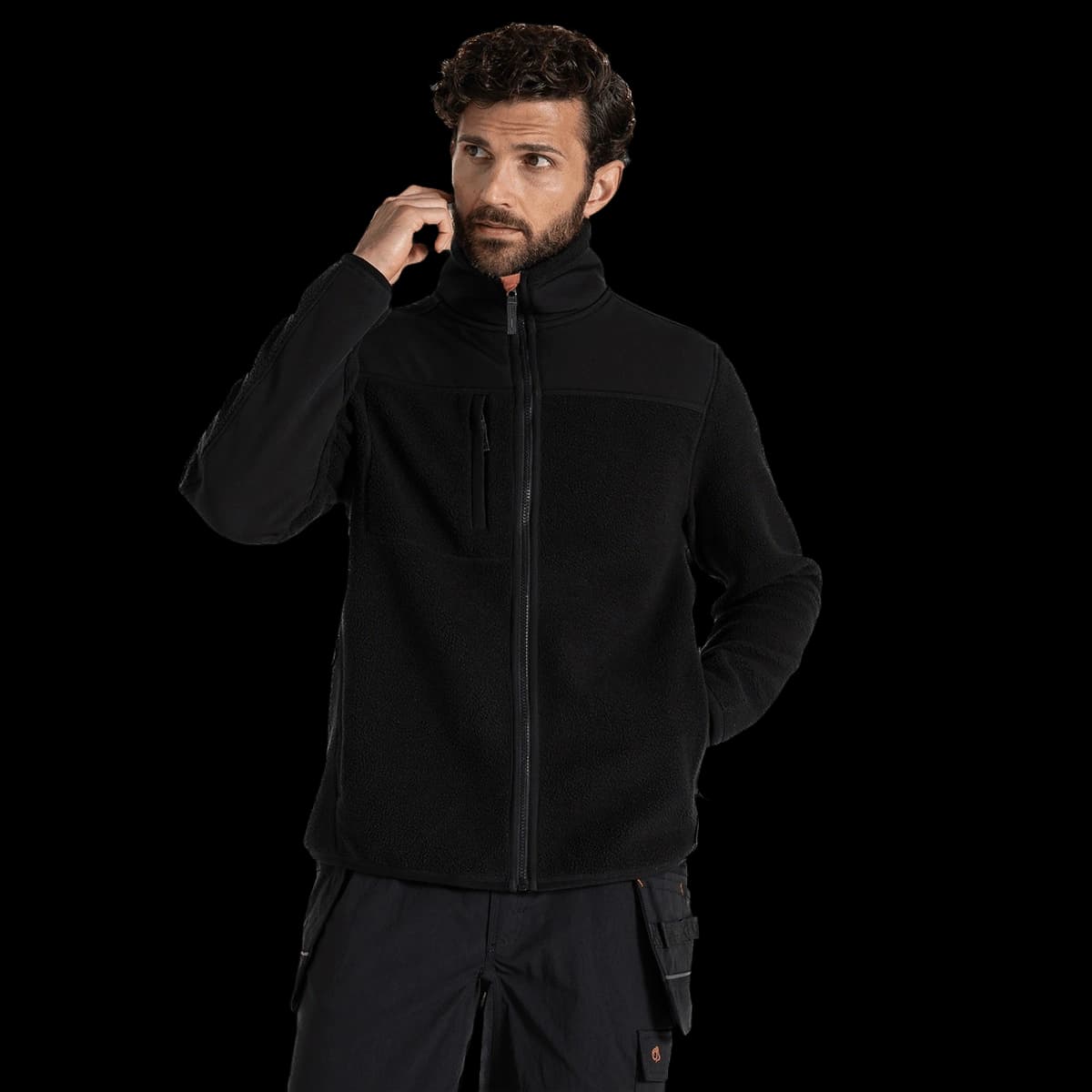 Morley fleece workwear jacket