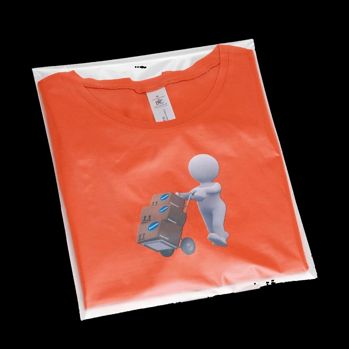 Clear polythene bags - stick seal