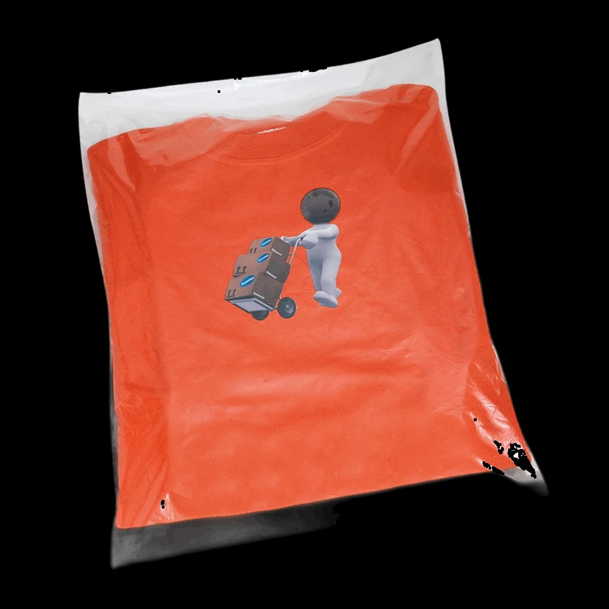 Clear polythene bags - non stick seal