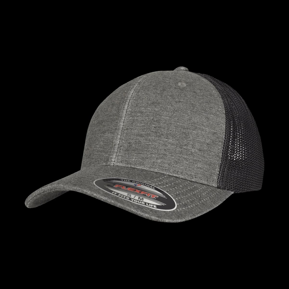 Retro trucker melange cap (6511M)