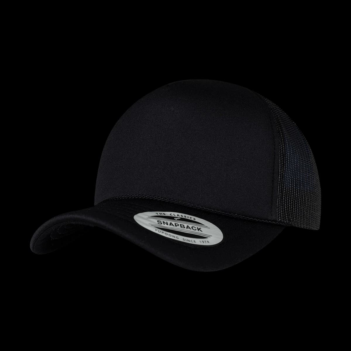Foam trucker cap curved visor (6005FC)