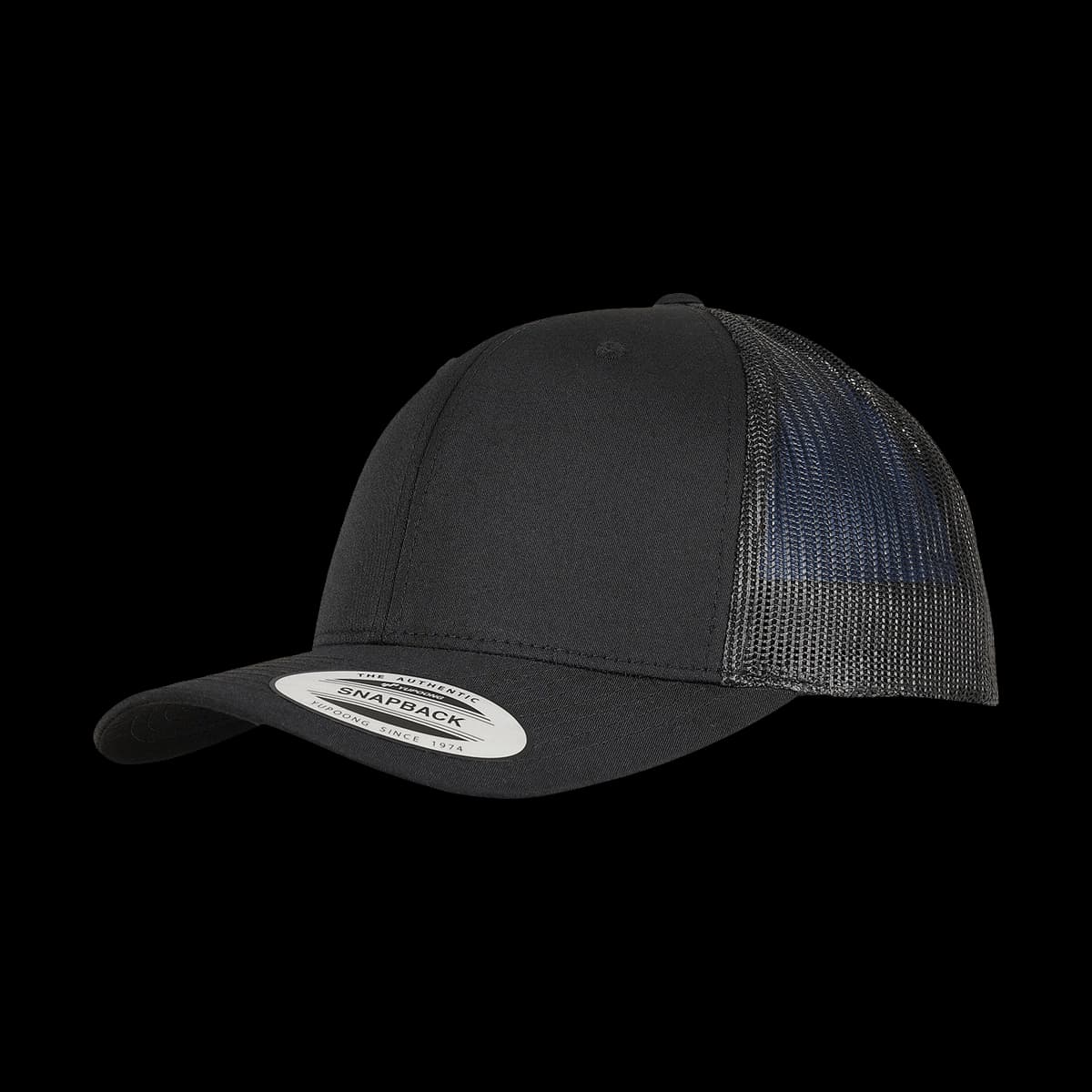 Trucker recycled polyester fabric cap (6606TR)
