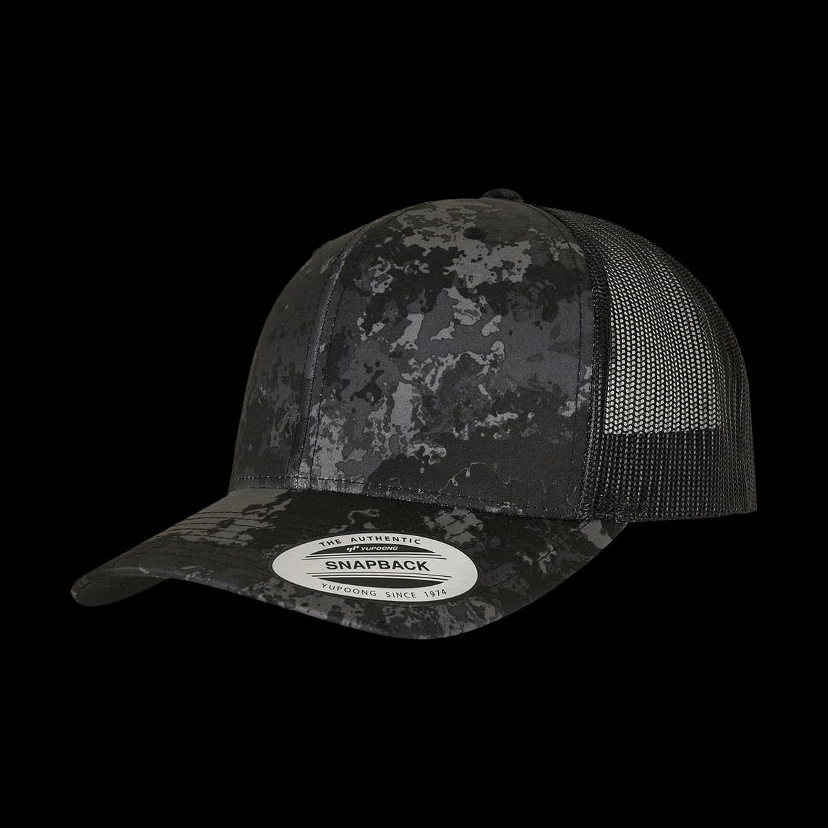 YP Classics® Veil Camo™ retro trucker cap (6606VC)