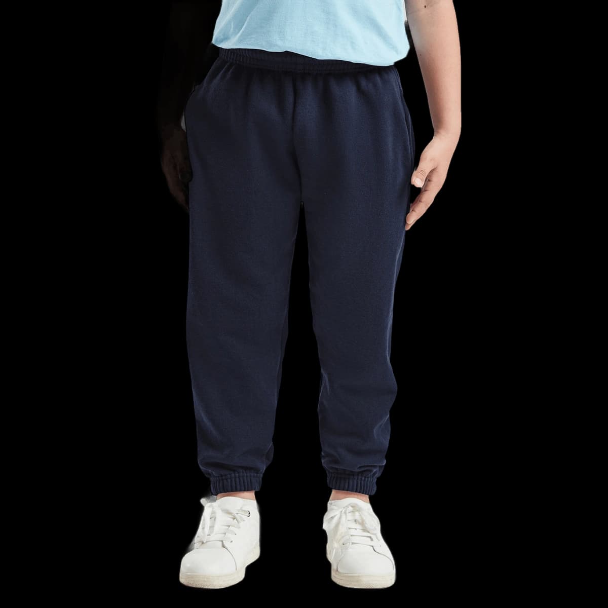 Kids classic elasticated cuff jog pants