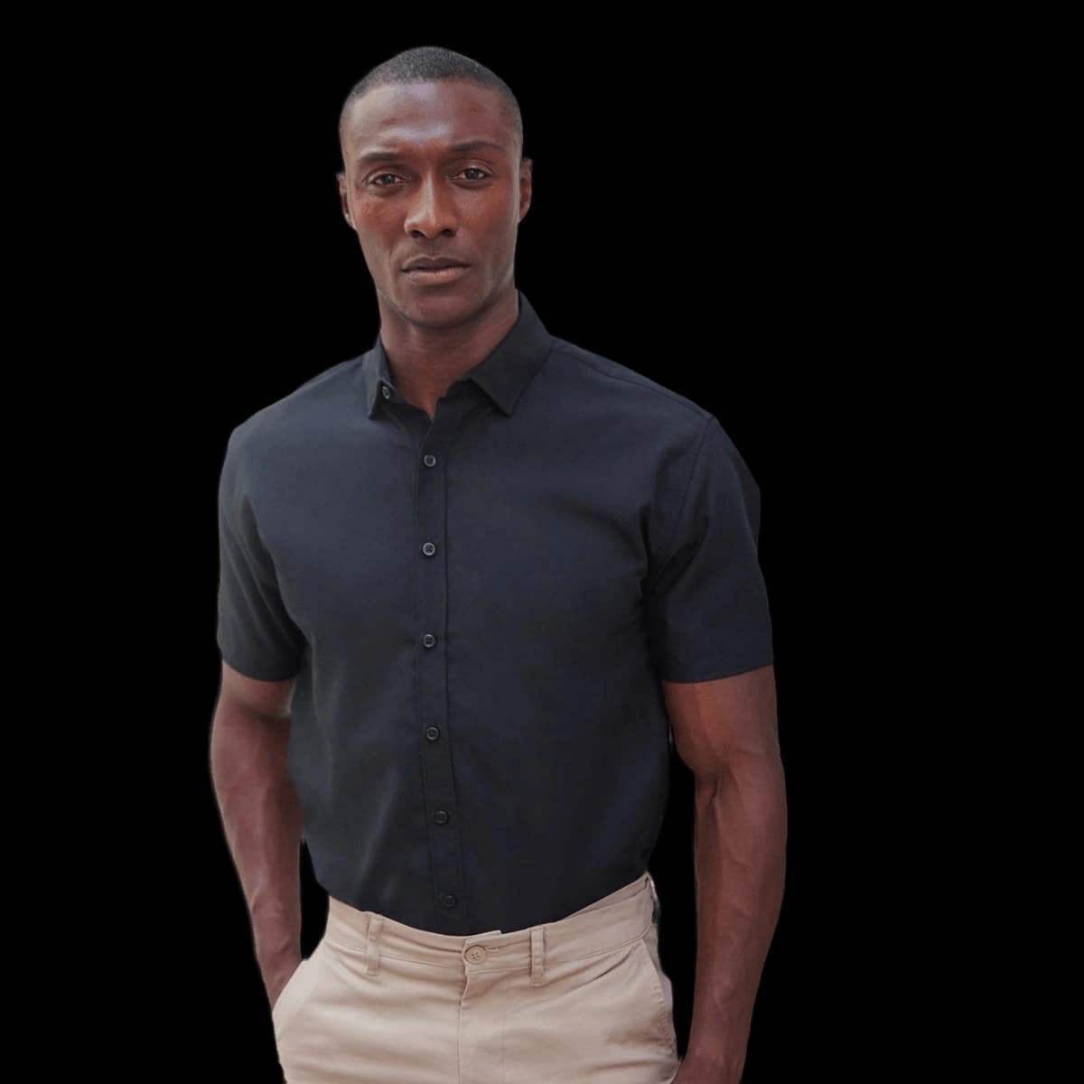 Short sleeve ‘cotton-feel’ Coolplus® shirt