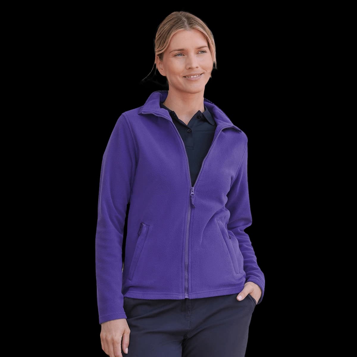 Women's microfleece jacket