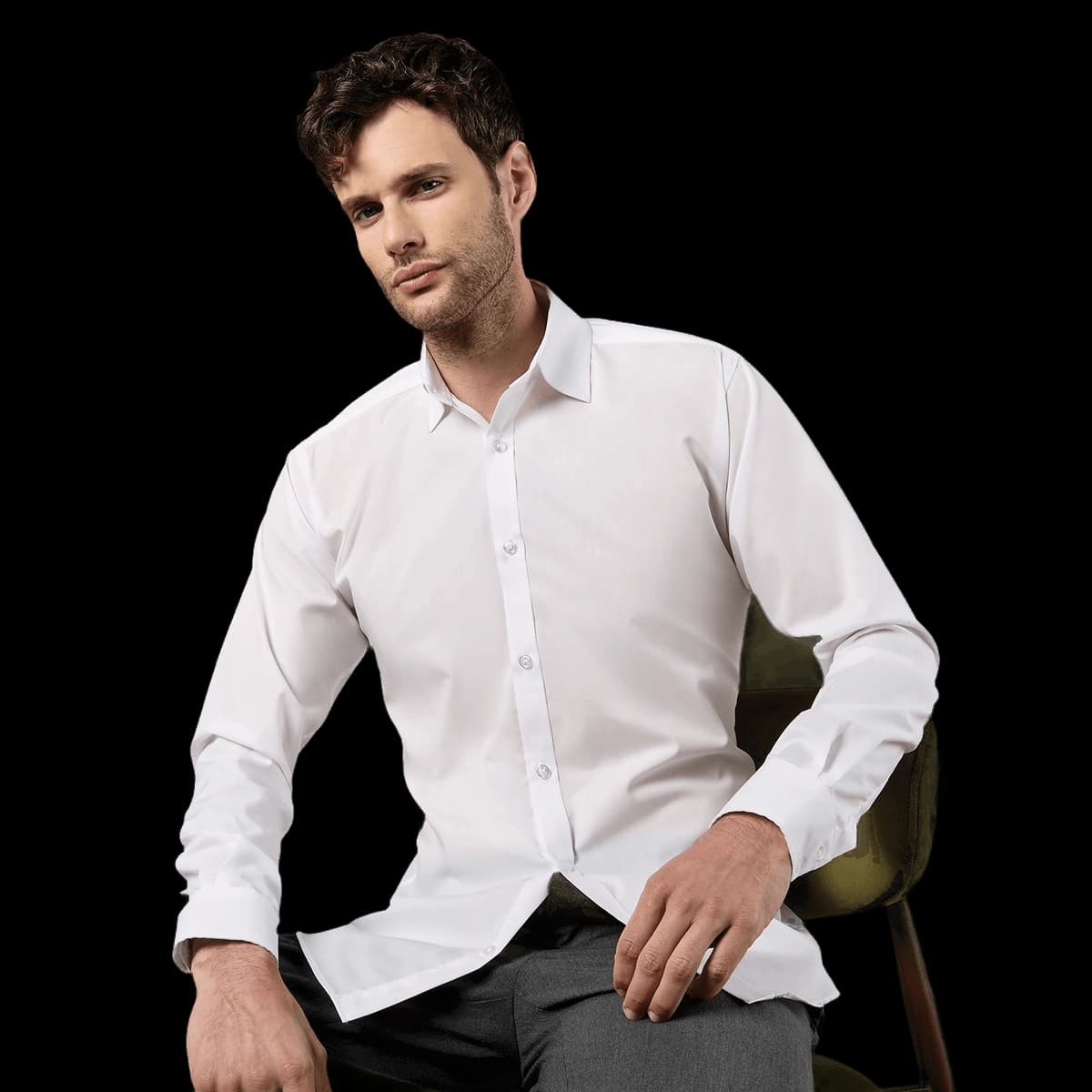 Business shirt long-sleeved (slim fit)