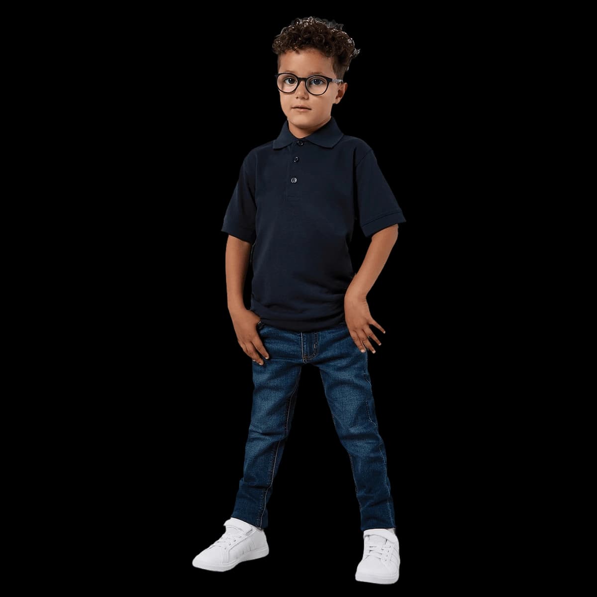 Klassic polo kids with Superwash® 60°C (classic fit)