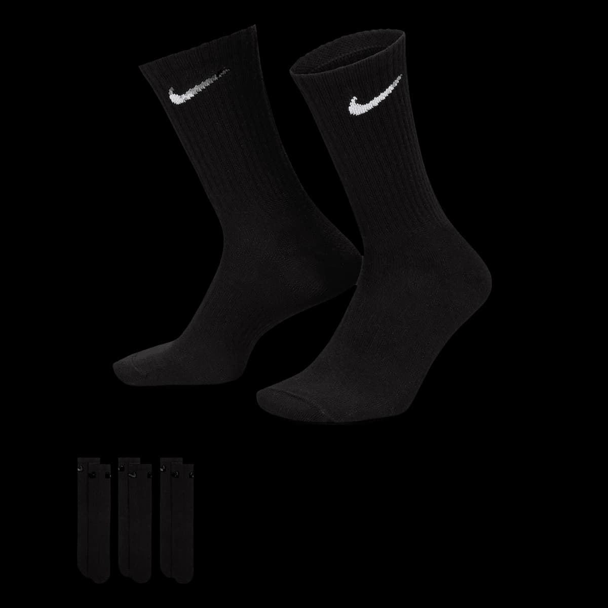 Nike everyday crew socks (3 pairs)