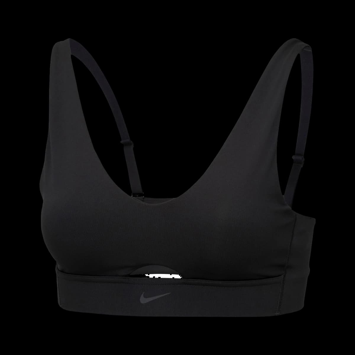 Women’s Nike Dri-FIT indy plunge cutout bra