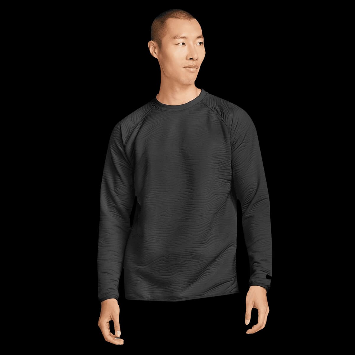 Nike Dri-FIT Tour crew quilted top