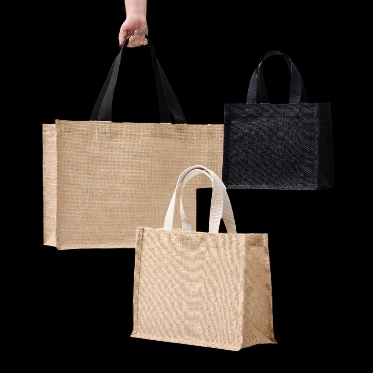 Jute shopper