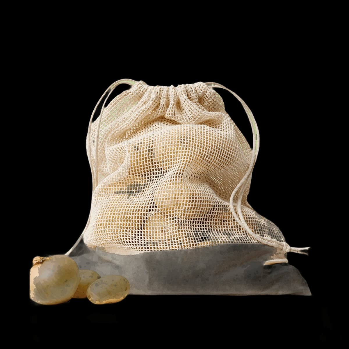 Cotton mesh bag