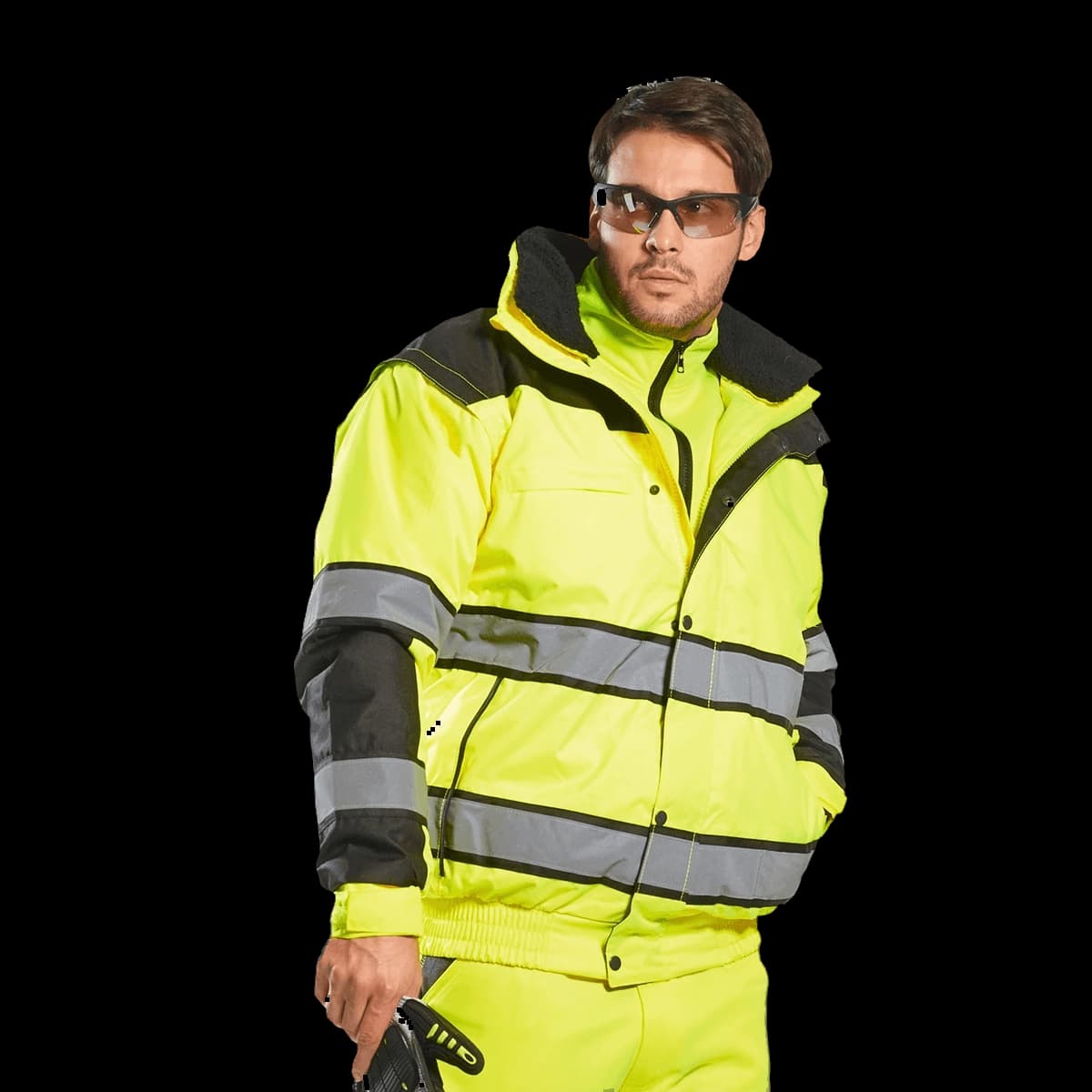 Hi-vis classic bomber jacket (C466)
