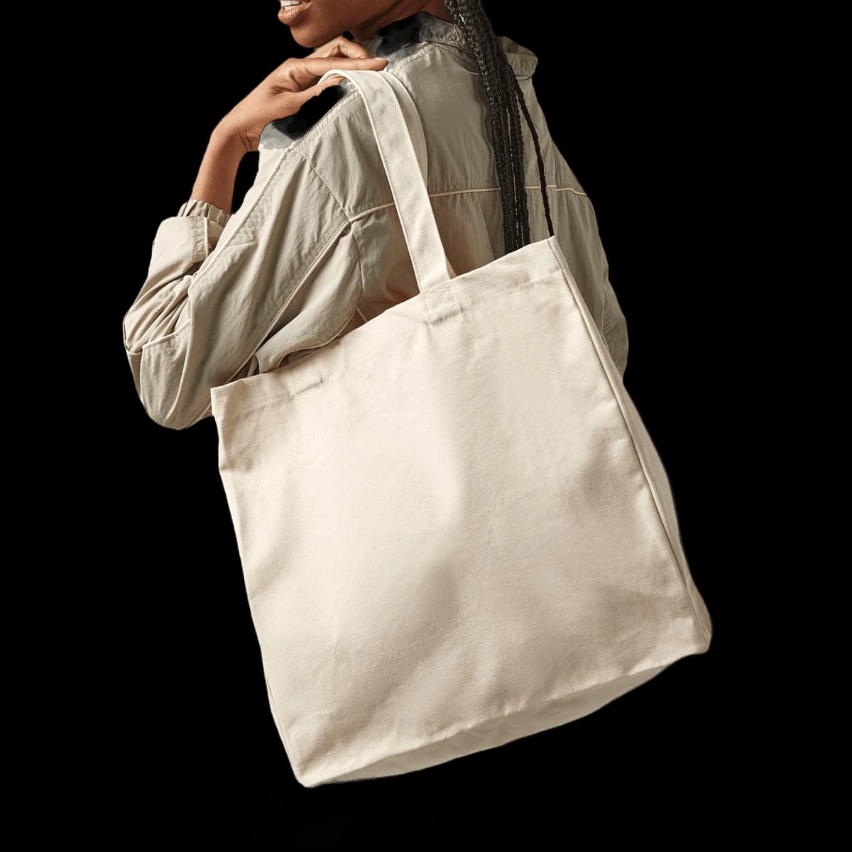 Canvas classic shopper
